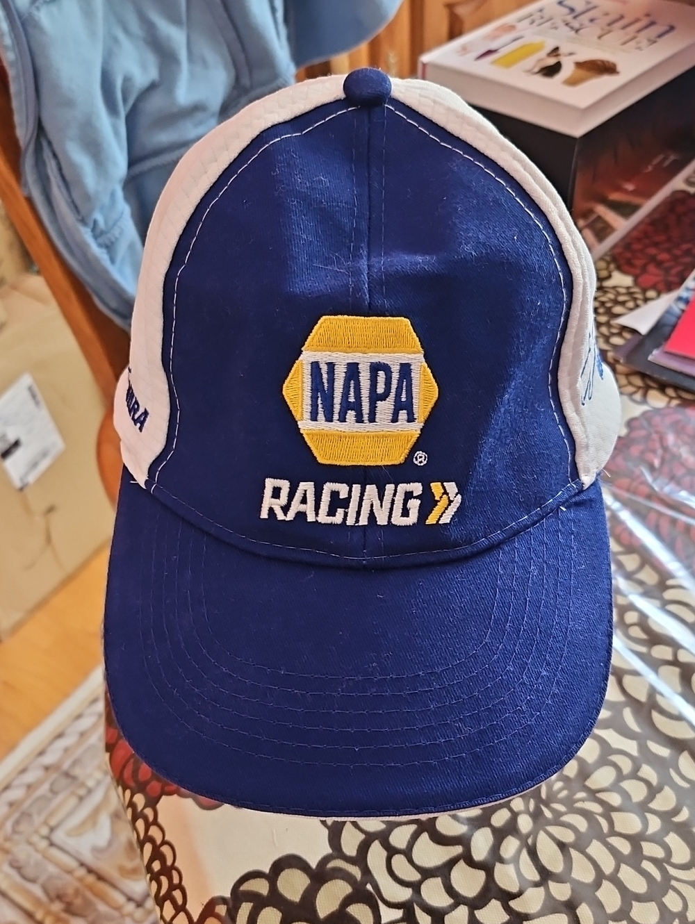 NAPA Racing Blue and White Baseball Cap